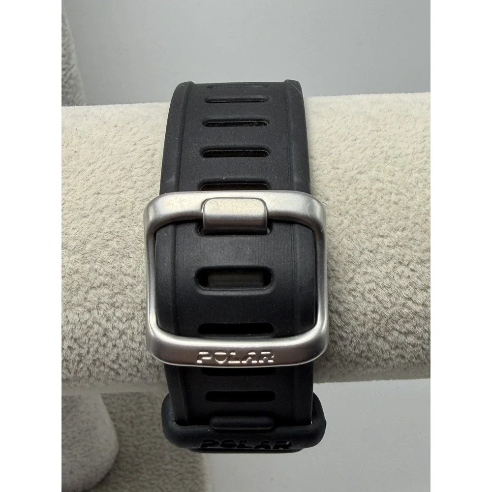 POLAR Flow New Battery FT60 Men's Heart Rate Monitor Watch ONLY ( WORKS )
